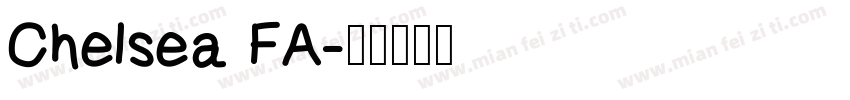 Chelsea FA字体转换